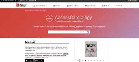 AccessCardiology 心脏病学临床参考数据库永久会员订阅