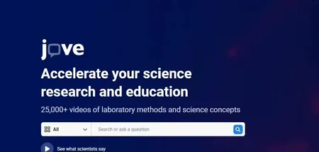 JoVE 可视化实验技术教学数据库永久会员订阅（全库独享）