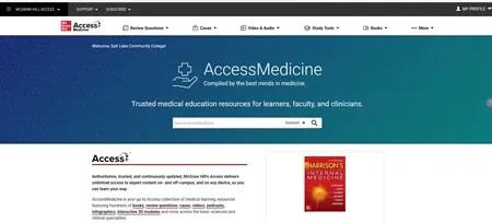 AccessMedicine 内科学临床参考数据库永久会员订阅（独享账号）
