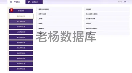 国泰安数据库一年会员订阅