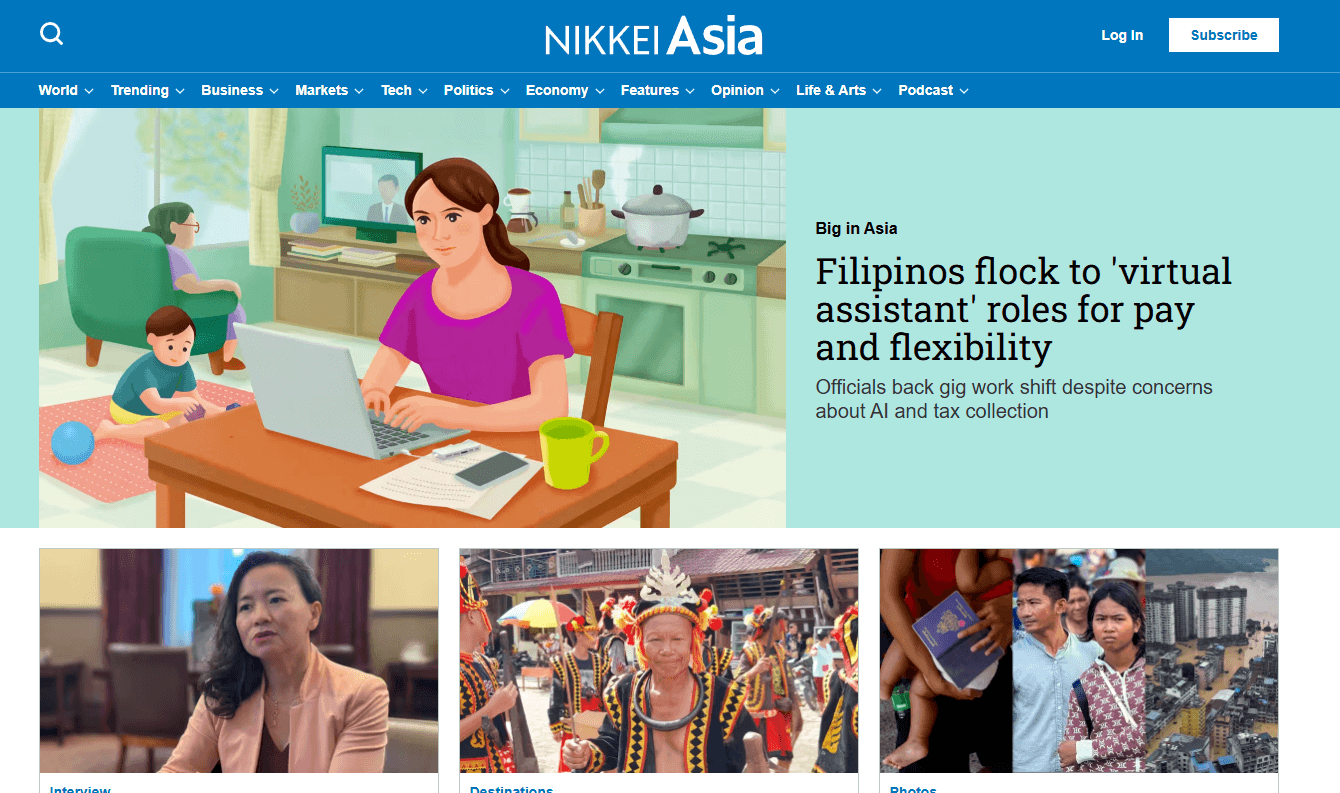 日经亚洲 Nikkei Asia - 三更订阅库订阅服务