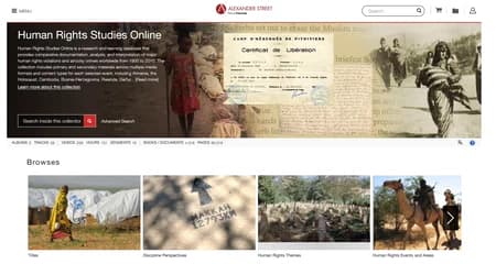 Human Rights Studies Online 人权研究在线数据库永久会员订阅