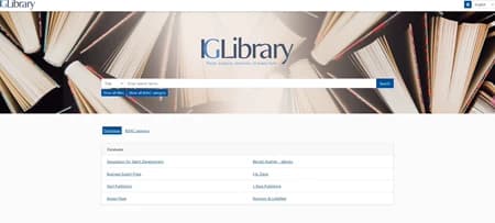 IGLibrary 学术文献数据库会员订阅(非第三方网站)