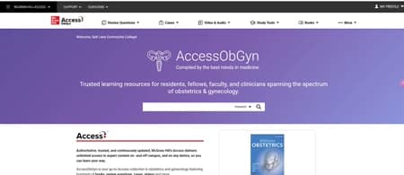 AccessObGyn 妇产科学临床参考数据库永久会员订阅