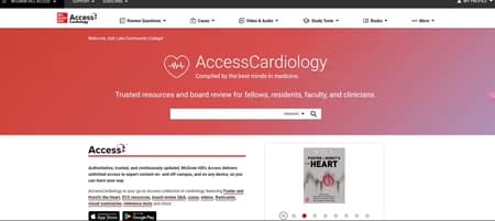 AccessCardiology 心脏病学临床参考数据库永久会员订阅